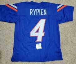 Men%27s Boise State Broncos #4 Brett Rypien Nike Royal College Football Jersey Dzhi->sacramento kings->NBA Jersey